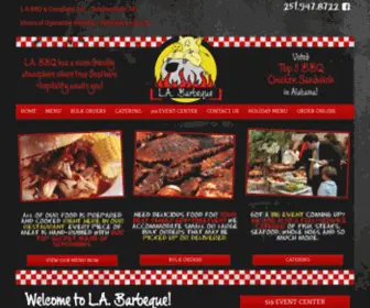 Labarbeque.com(Barbeque Restaurant Summerdale) Screenshot