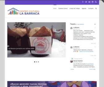 Labarraca.cl(Centro Cultural La Barraca) Screenshot