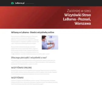 Labarva.pl(Wizytówki Stron LaBarva) Screenshot