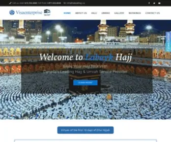 Labaykhajj.ca(Labayk Hajj) Screenshot