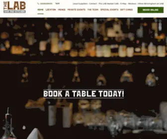 Labbarandkitchen.com(Birmingham AL Restaurant) Screenshot