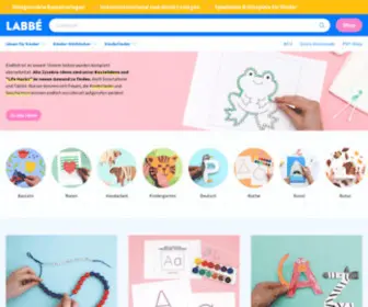 Labbe.de(Ideen für Kinder) Screenshot
