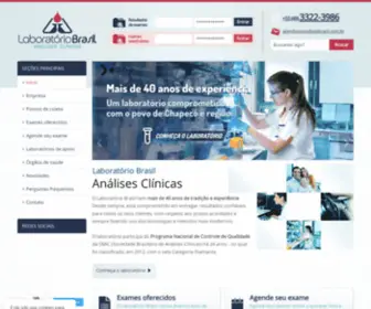 Labbrasil.com.br(Laboratório Brasil) Screenshot