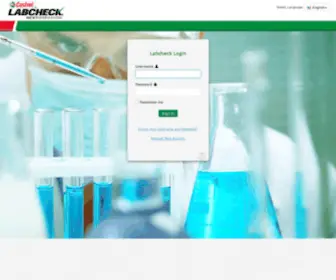 LABCheckonline.net(Labcheck Next Gen) Screenshot