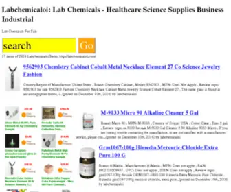 LABChemicaloi.com(Lab Chemicals) Screenshot