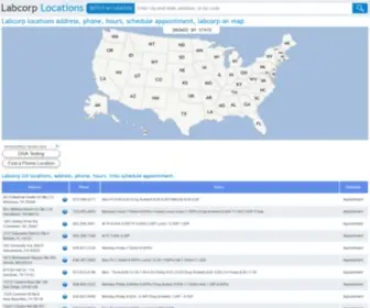 LABCOrp-Locations.com(Find labcorp locations schedule appointment on) Screenshot