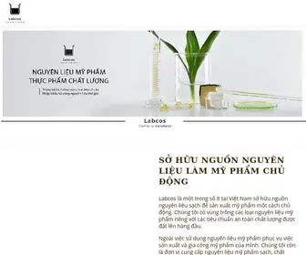 LABCOs.com.vn(Nhà máy gia công mỹ phẩm và cung cấp nguyên liệu trọn gói) Screenshot