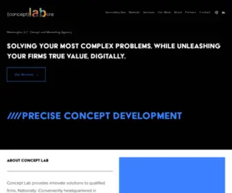 LABCRE.com(CONCEPT LAB ////PRECISE CONCEPT DEVELOPMENT) Screenshot