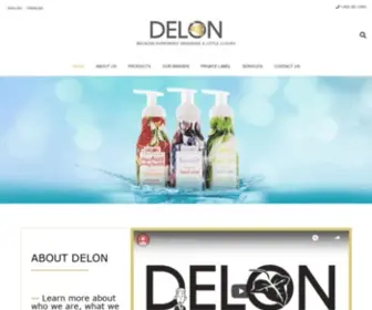 Labdelon.com(Private Label and Custom Manufacturer) Screenshot