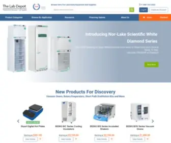 Labdepotinc.com(The Lab Depot) Screenshot