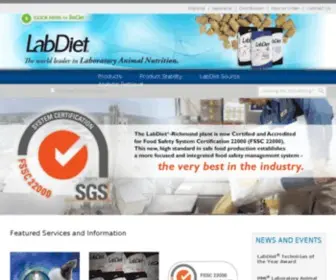 Labdiet.com(Purina LabDiet) Screenshot