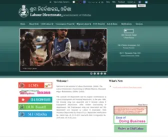 Labdirodisha.gov.in(Labour Directorate) Screenshot