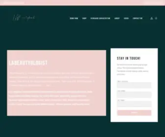 Labeautyologist.com(Labeautyologist) Screenshot