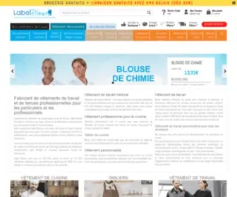 Label-Blouse.net(Blouse blanche) Screenshot