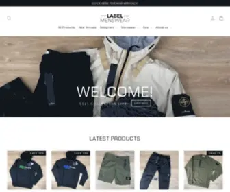 Label-Menswear.com(LABEL MENSWEAR) Screenshot