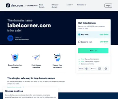 Labelcorner.com(Labelcorner) Screenshot