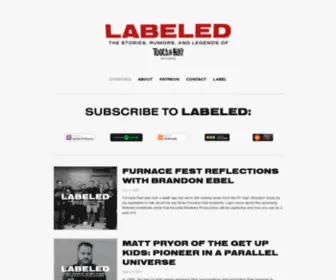 Labeledpodcast.com(Labeled) Screenshot