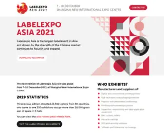 Labelexpo-Asia.com(Labelexpo Asia 2021) Screenshot