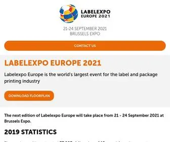 Labelexpo-Europe.com(Labelexpo Europe) Screenshot
