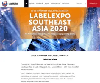 Labelexpo-Seasia.com(Labelexpo Southeast Asia) Screenshot
