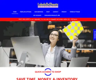 Labelexpress.com.au(Labels & stickers for shipping boxes & cartons) Screenshot