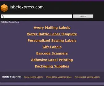 Labelexpress.com(Custom labels and stickers) Screenshot