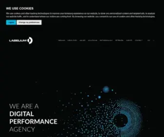 Labelium.com(Digital Marketing & Performance Agency) Screenshot