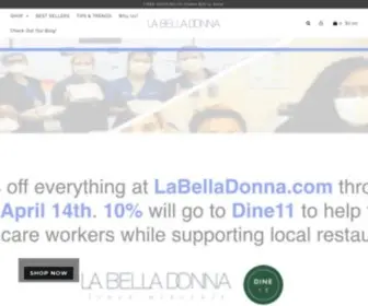 Labelladonna.com(LA BELLA DONNA) Screenshot