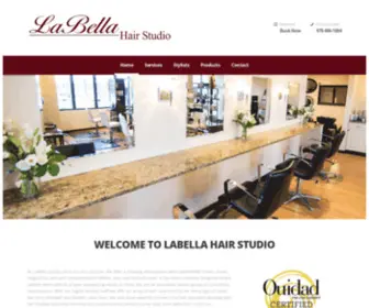 Labellahairstudio.biz(Labellahairstudio) Screenshot