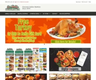 Labellamarkets.com(La Bella Marketplace) Screenshot