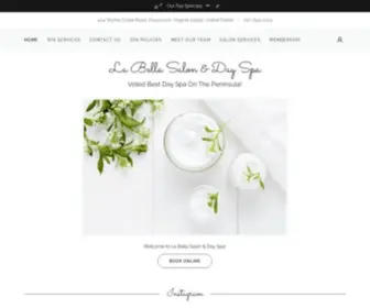 Labellasalonanddayspa.com(La Bella Salon & Day Spa) Screenshot