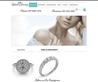 Labellejewelry.com(#1 Jeweler in New Jersey) Screenshot