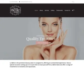 Labellesalon.com.au(Premiere beauty salon) Screenshot