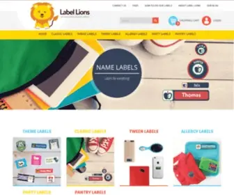 Labellions.com(Label Lions) Screenshot