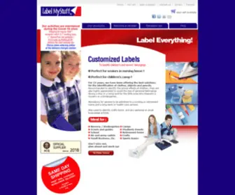 Labelmystuff.com(Labelmystuff) Screenshot