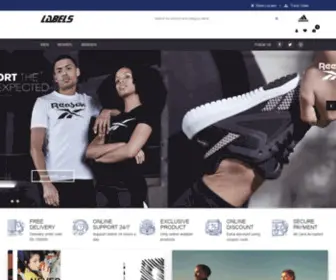 Labels.com.np(Branded Sports Shoes for Men) Screenshot