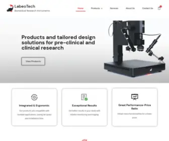 Labeotech.com(Labeo Technologies Inc) Screenshot