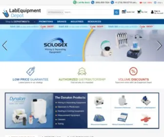 Labequipmentdepot.com(Laboratory & Scientific Equipment) Screenshot