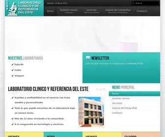 Labeste.com(Laboratorio clínico) Screenshot