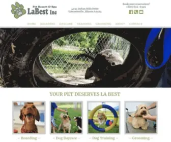 Labestinc.net(LaBest Pet Resort and Spa) Screenshot