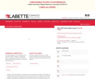 Labette.edu(Labette Community College) Screenshot