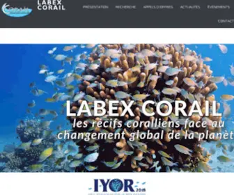 Labex-Corail.fr(Labex CORAIL) Screenshot