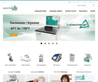 Labexchange.com(Laborgeräte) Screenshot
