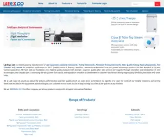 Labexpo.com(Lab Equipment) Screenshot