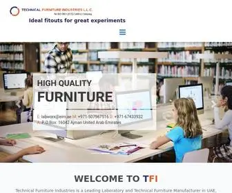 Labfitouts.com(Technical Furniture Industries) Screenshot