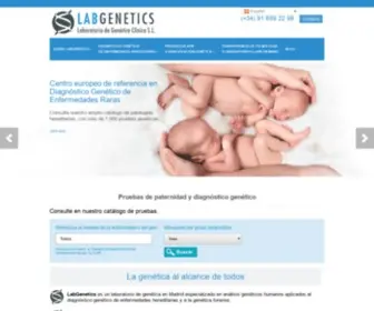 Labgenetics.com.es(Redireccionamiento) Screenshot