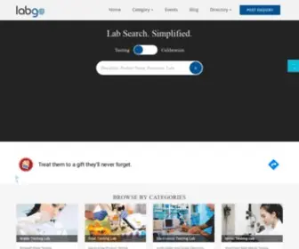 Labgo.in(Testing Laboratory) Screenshot