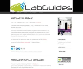 Labguides.com(Helping build your lab) Screenshot
