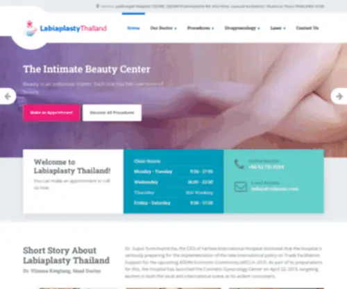Labiaplastythailand.com(Labiaplastythailand) Screenshot