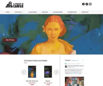 Labibliotecadecarfax.com(La Biblioteca de Carfax) Screenshot